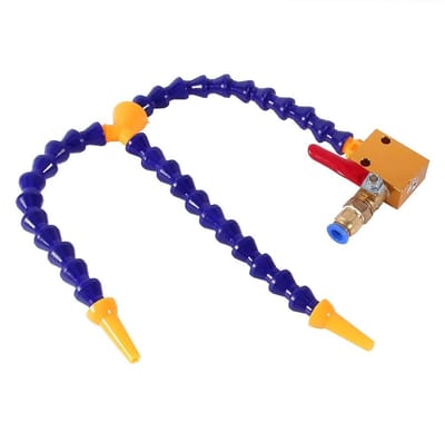 NTH products- Smeersysteem voor digitale freesmachine - Spuitkop - 8 mm Luchtslang - Plastic/Metaal - 36 cm Lengte - Eenvoudig in gebruik - Koelsysteem