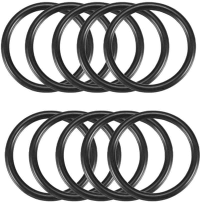 10 PCs 35mm x 3mm Zwarte Rubber Olie Seal Verzegelde O-ringen Pakking Wasmachines