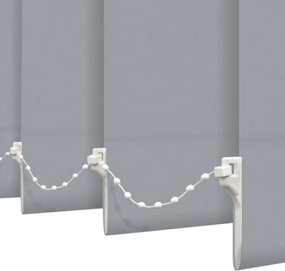 10 Meter 100 Clips Onderste Keten voor Verticale Jaloezieën 89mm