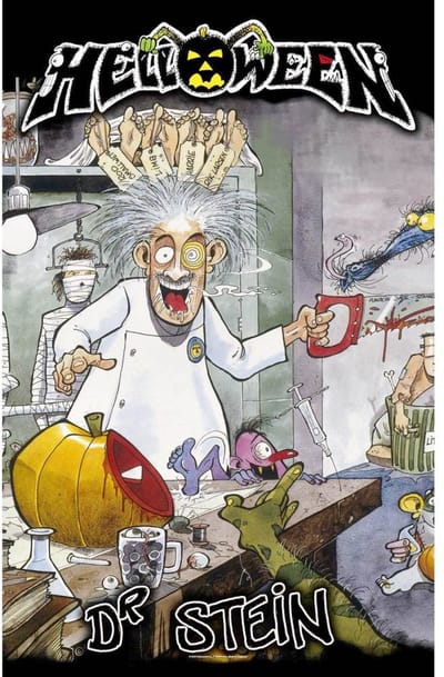 Helloween - Dr. Stein Textiel Poster - Multicolours