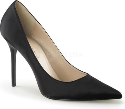 Pleaser - CLASSIQUE20 Pumps - US 8 - 38 Shoes - Zwart