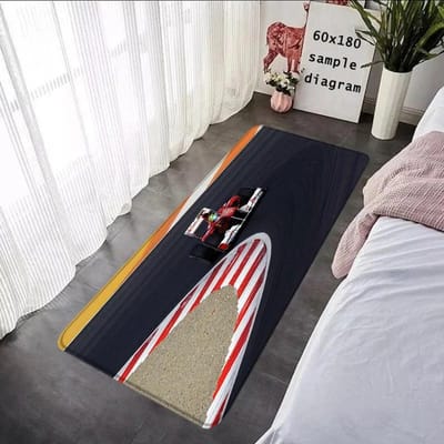 Balkontapijt Woonkamer F1 Racer 33 Nummer Vloerkleden Voettapijten Entree Deurmat Zacht Bedside Kleed Vloermatten Antislip Mat Thuis 40X60cm