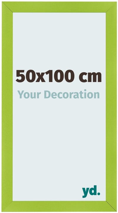 Your Decoration - Fotolijst 50x100 cm - MDF - Groen - Pisa