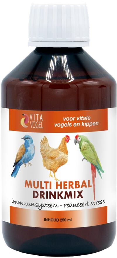 Vita Vogel Multi Herbal Drinkmix - Vogelsupplement - 250 ml