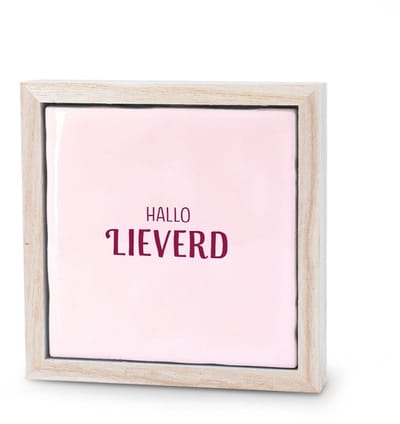 Liefs in een lijstje - Hallo lieverd