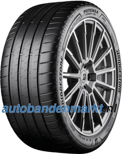Bridgestone Potenza Sport Evo ( 245/45 ZR18 (100Y) XL Enliten / EV, met velgrandbescherming (MFS) )