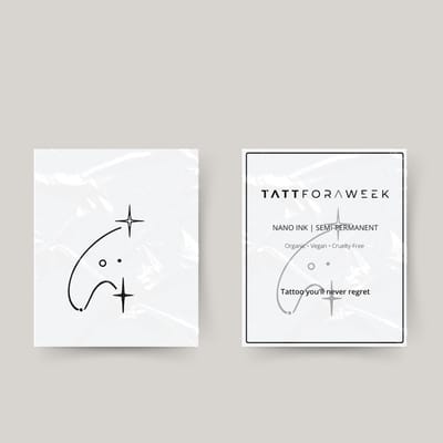Tijdelijke tattoo aquarius sterren | Neptattoo volwassenen | Tijdelijke tattoo voor volwassenen | Temporary tattoo | Plaktattoos voor volwassenen | Neptattoos | Probeer zorgeloos een tattoo | tattforaweek