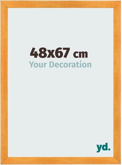 Your Decoration - Fotolijst 48x67 cm - MDF - Oranje - Pisa