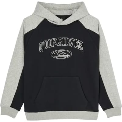 Quiksilver No Teacher Hoodie Zwart 16 Years Jongen