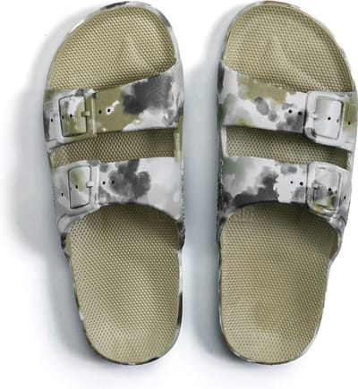 Freedom Moses Slippers Bandhani Khaki Maat 37/38