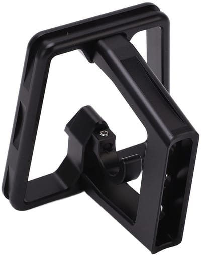 Dailygoods- Voordrager Sterk Draagvermogen - Aluminium Fietsendrager - 3 Gaten Beugel - Eenvoudig te Installeren - Lichtgewicht - Glanzende Rand