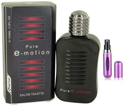 Omerta - Pure E-motion - Eau de Toilette - 100 ml inclusief hervulbare tasverstuiver (willekeurige kleur)
