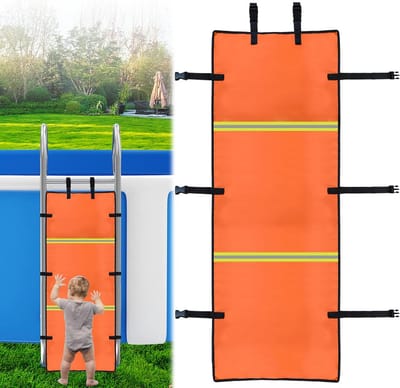 Veiligheidsnet voor Zwembadladder - Kinderveiligheid en Valpreventie - 19,7 x 125 cm