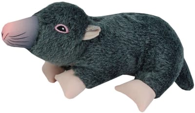 Wild Life Collection Dog – Hondenspeelgoed – Hondenspeeltje met Piep - Hondenknuffel - Mol