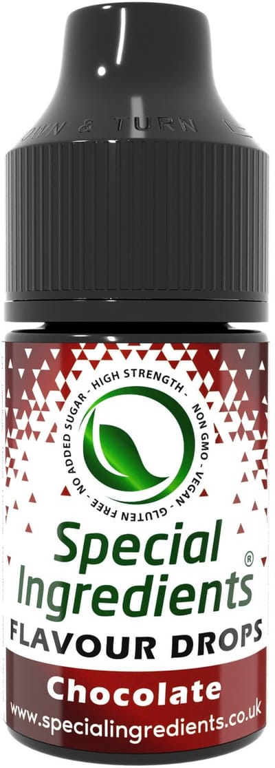 Chocolade Smaak Druppels - 30 ml - Smaakdruppels - Flavour Drops - Moderne Gastronomie - Moleculair Koken - Hersluitbare Pot - Recycled Plastic