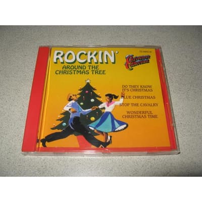 CD ONBEKENDE ARTIEST - Rockin'around the X-Mas Tree CDXMAS44 Kerst Colle 1995 Niet-Japanse Pop Gebruikt