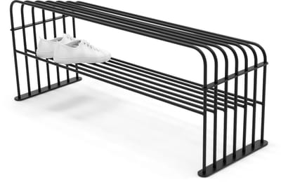 Spinder Design schoenenrek Grid 100 - Zwart - 10 paar schoenen - Staal