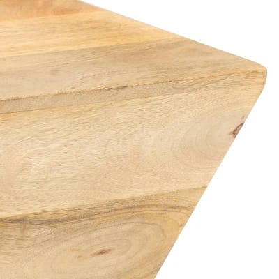 vidaXL - Salontafel - V-vormig - 66x66x30 - cm - massief - mangohout