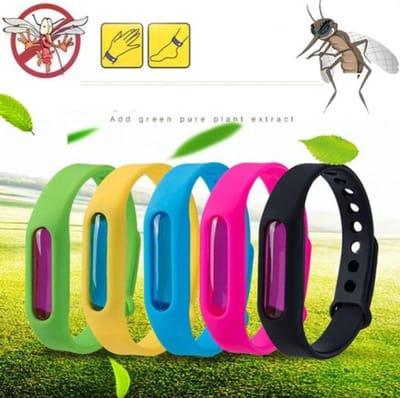5 Stuks Anti-Muggen Armband – Muggenwerende Polsband met Capsule – Waterdichte Insectenwerende Armband voor Kinderen & Volwassenen – Tegen Muggen & Insecten – Outdoor & Vakantie
