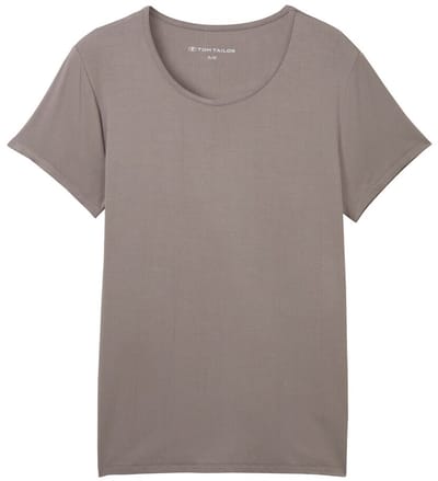 Tom Tailor - Pyjamatop - Maat 42 - grey-medium-solid