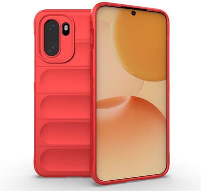 Coverup Hoesje - Geschikt voor OnePlus 15R Hoesje - Coverup Hands-On Rugged Back Cover - Rood