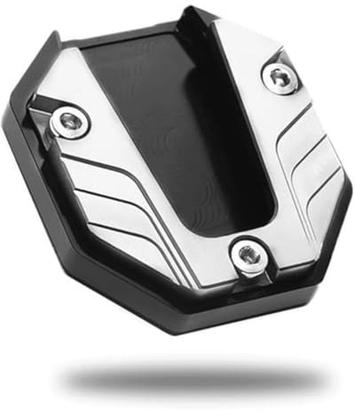 Universele motorfiets standaard montagebeugel verlenging - Aluminium antislip steunplaat