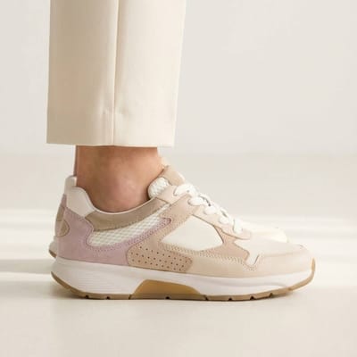 Gabor Gabor Rollingsoft Sneakers wit Leer