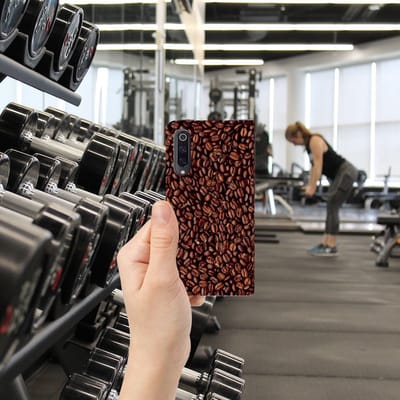 Xiaomi Mi 9 Flip Style Cover Koffiebonen