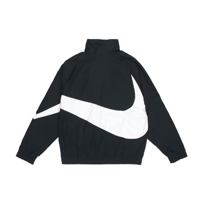 Veste Déclarative Tissée Nike Big Swoosh (Taille Asie) Streetwear Homme Noir AR3133-010 L black