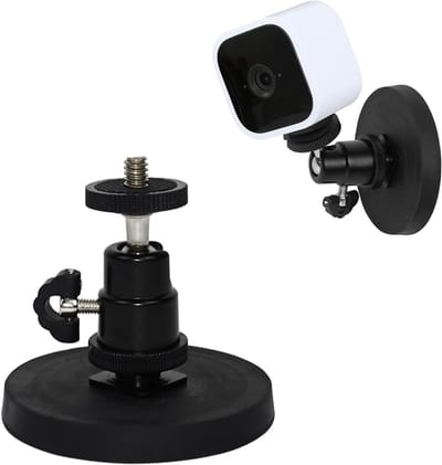 Magnetische Beugel met 1/4 Schroefdraad, Geen Boren Nodig, Geschikt voor Camera's en Beveiligingssystemen