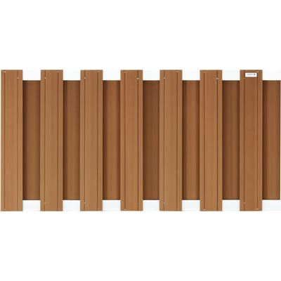 Intergard Tuinscherm schutting composiet bruin 180x93cm