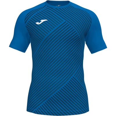 Joma Haka Ii T-shirt Met Korte Mouwen Blauw 3XL Man