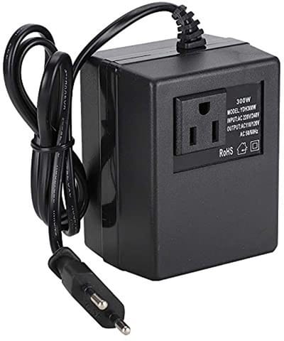 Dailygoody - Voltage Converter - 300W Adapter - AC 220V naar 110V - Transformator - Stroomomzetter voor Elektronica - Geschikt voor Reisgebruik - Comp...