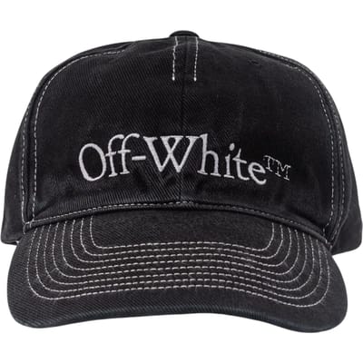 Off-White Bookish OW Black Baseball Cap