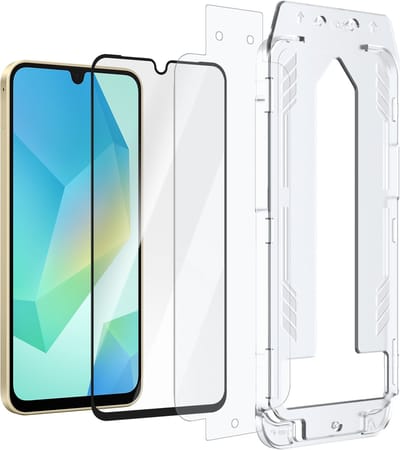 Cazy screenprotector geschikt voor Samsung Galaxy A36 / A56 - Screenprotector met Applicator