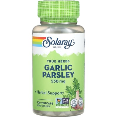 True Herbs, Knoflook Peterselie, 530Mg, 100 Veggie Capsules