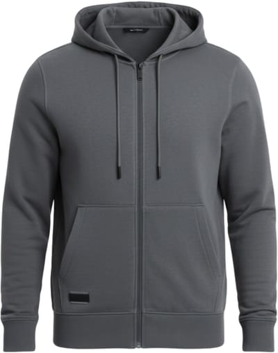 OMBRE Sweater - Regular Fit - Katoen - Lange Mouw Grafiet S