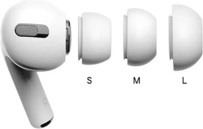 Oordopjes geschikt voor Apple Airpods Pro 1/2 - Vervanging Tips in maat S/M/L - KELERINO.