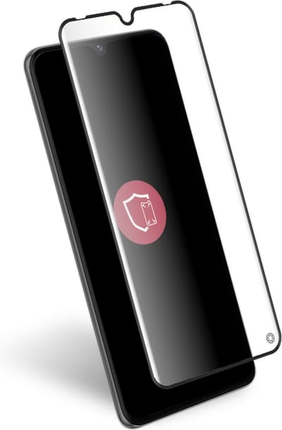 Force Case, Screenprotector geschikt voor Vivo V21 4G / 5G - Organic Glass 2.5D, Transparant