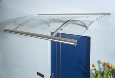 Deurluifel kap curve 160 x 90 cm grijs