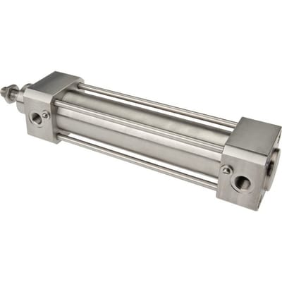 ISO 15552 Dubbelwerkende Cilinder 40-40mm - Magnetisch - Demping - RVS