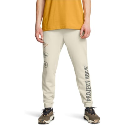 Under Armour Joggingbroek voor heren met 'Project Rock'-print (Bruin)