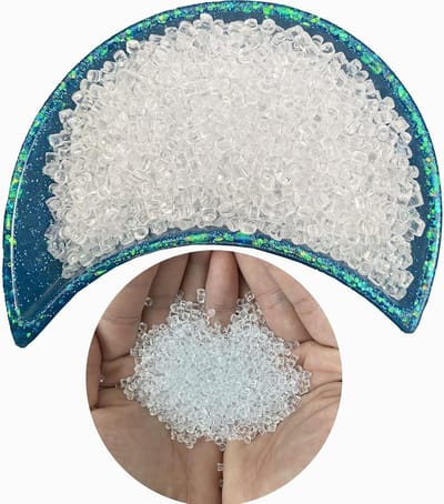 Miniatuur Poppenhuis Set met Nep IJsblokjes, Bekers, Sprinkels en Decoraties - Heldere Plastic IJsblokjes en Eten Accessoires (100g)