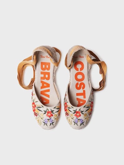 Veelkleurige Valenciaanse espadrille voor dames | CASTELL