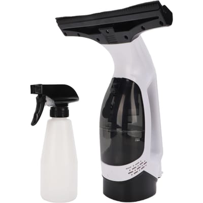 Raamwisser Multifunctionele Glasreiniger 2.0KPA Zuigkracht met Spray Automatische Vuilwateropvang Wordt Geleverd met Rubberen Schraper en Fib