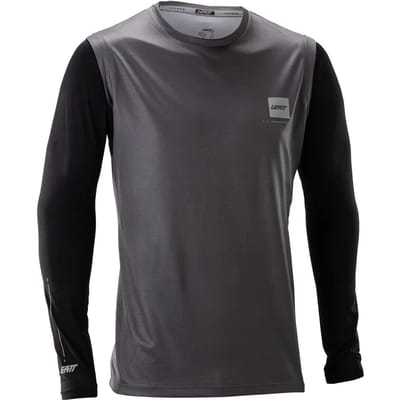 Leatt Gravity 2.0 Korte Mouw Wielertrui Grijs XL Man