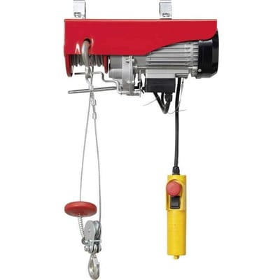 TOOLCRAFT 1553742 Elektrische kabellier Draagkracht (met keerschijf) 600 kg Draagkracht (zonder keerschijf) 300 kg