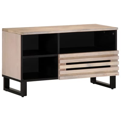vidaXL - Tv-meubel - 80x34x46 - cm - massief - mangohout