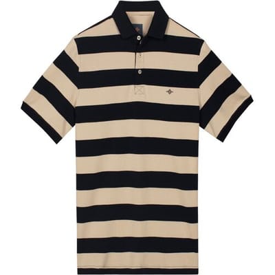 Baileys - Polo Korte mouw - Heren - XL - Kiezel - Katoen - 615201