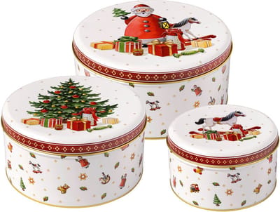 Villeroy & Boch Winter Collage Accessoires Koekjesdoos 3-Delig